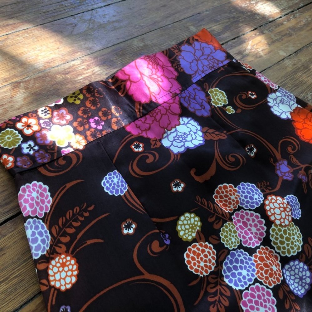 Stunning floral full-length skirt